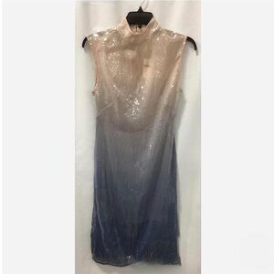 Sequin Ombre Sleeveless Dress